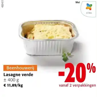 Colruyt Lasagne verde 400g aanbieding