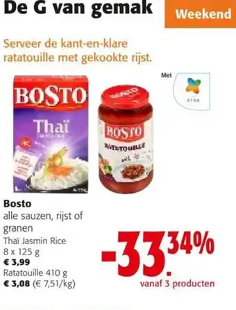 Colruyt Bosto aanbieding