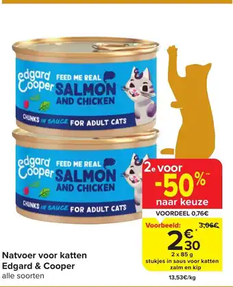 Natvoer voor katten Edgard & Cooper