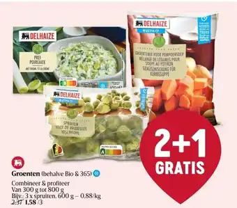 Delhaize Groenten aanbieding