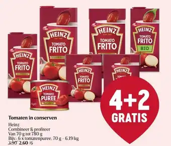 Delhaize Tomaten in conserven aanbieding