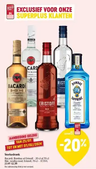 Delhaize Sterkedrank aanbieding
