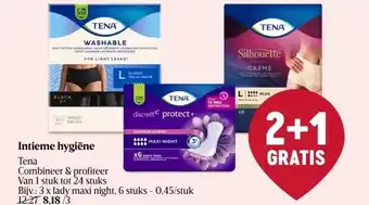 Delhaize Intieme hygiëne aanbieding