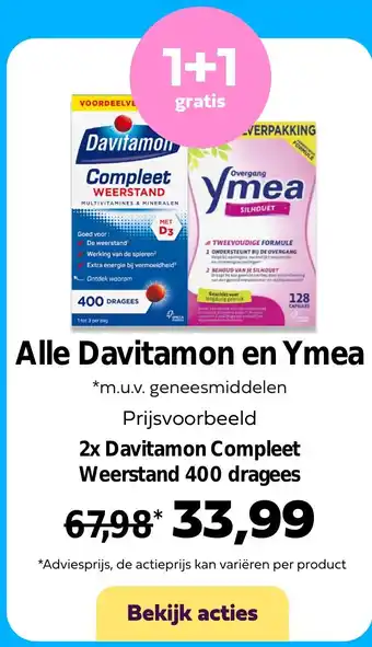 Alle Davitamon en Ymea