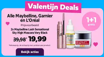 Plein.nl Alle Maybelline, Garnier en L'Oréal aanbieding