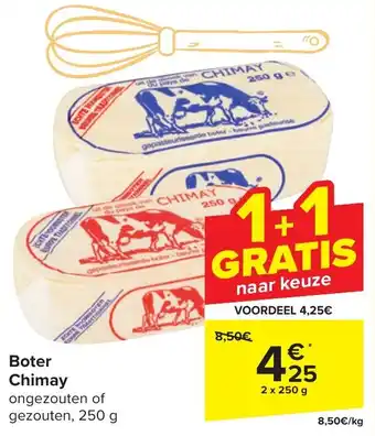Carrefour Market Boter Chimay 250 g aanbieding