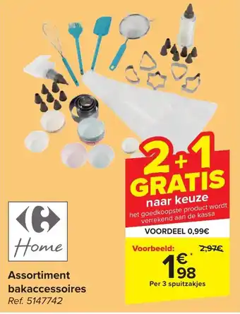 Carrefour Market Assortiment bakaccessoires aanbieding