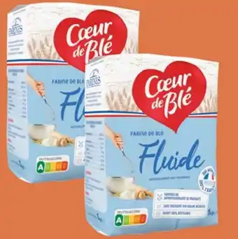 Farine de ble fluide coeur de ble 1kg