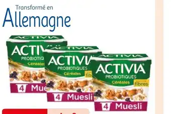 Auchan ACTIVIA CÉRÉALES MUESLI aanbieding