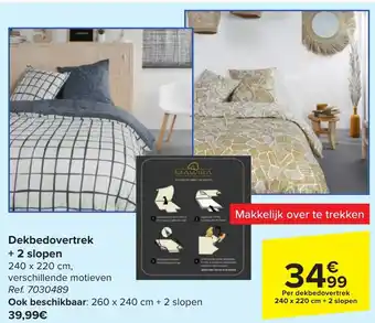 Dekbedovertrek + 2 slopen