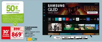 Auchan TV QLED SAMSUNG TQ65Q60C aanbieding