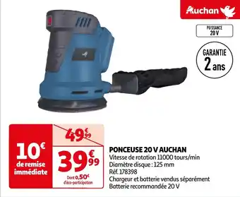 PUISSANCE 20 V