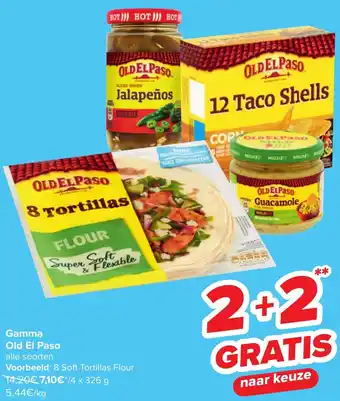 Carrefour Market Gamma Old El Paso aanbieding