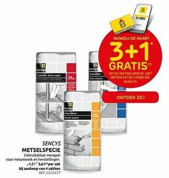 Brico Metselspecie aanbieding