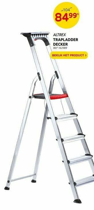 Brico Trapladder double decker aanbieding