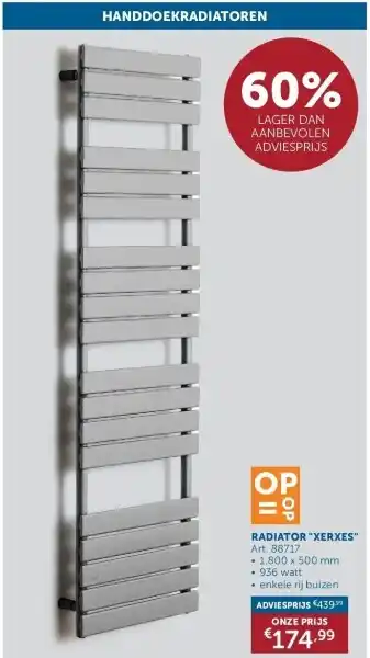 Zelfbouwmarkt Radiator xerxes aanbieding