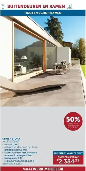 Zelfbouwmarkt Serie - stora aanbieding