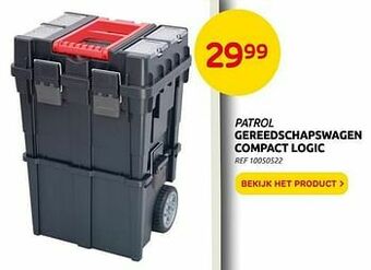 Brico Patrol gereedschapswagen compact logic aanbieding