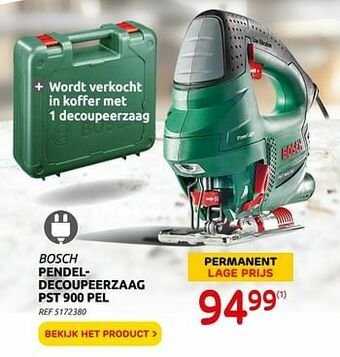 Brico Bosch pendeldecoupeerzaag pst 900 pel aanbieding