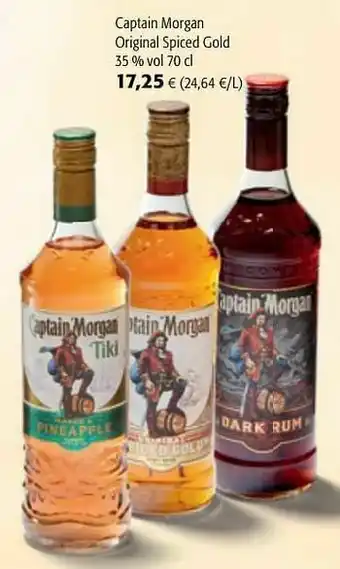 Colruyt Captain morgan original spiced gold aanbieding