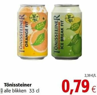 Colruyt Tönissteiner alle blikken aanbieding
