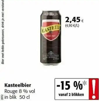 Kasteelbier rouge