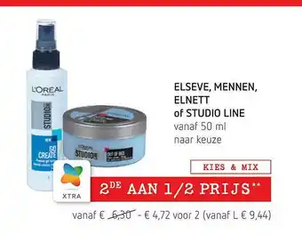 Elseve, Mennen, Elnett Of Studio Line