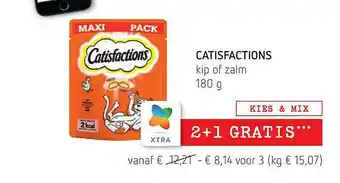 Spar Catisfactions Kip Of Zalm aanbieding