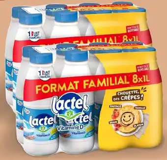 Auchan Lait demi ecreme lactel aanbieding