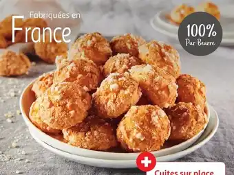 Auchan 20 Chouquettes pur beurre 30 x 8g aanbieding