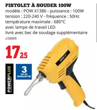 Pistolet A Souder 100w