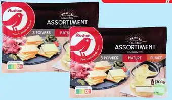 Auchan Assortiment de raclette aanbieding