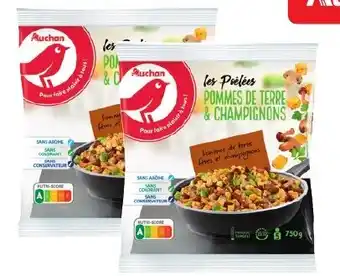 Poelee de pomme de terre et champignons surgelee 750 g