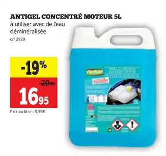 Antigel Concentre Moteur 5L