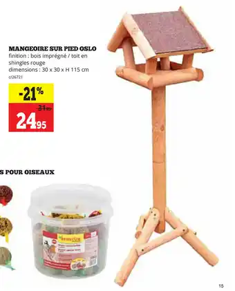 Mangeoire Sur Pied Oslo