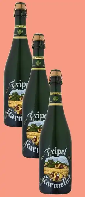 Auchan Biere tripel karmeliet aanbieding