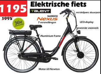 iTEK Elektrische fiets aanbieding
