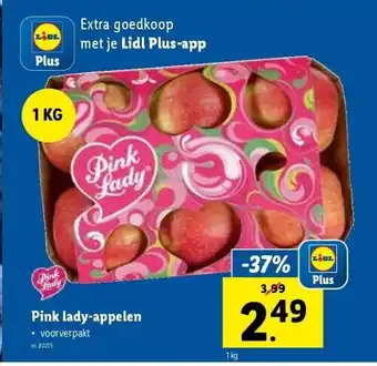 Lidl Pink lady-appelen aanbieding