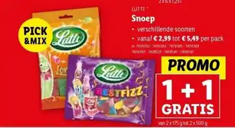 Lidl Snoep aanbieding