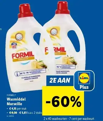Lidl Wasmiddel Marseille aanbieding
