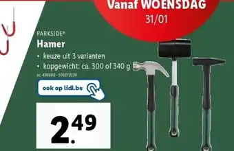 Lidl Hamer aanbieding