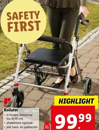 Lidl Rollator aanbieding