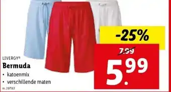 Lidl Bermuda aanbieding