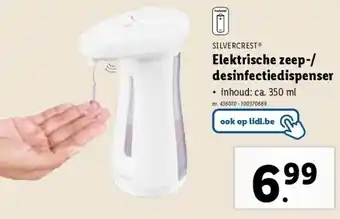 Lidl Elektrische zeep-/ desinfectiedispenser aanbieding