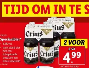 Lidl Speciaalbier aanbieding