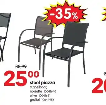 Yess stoel piazza aanbieding