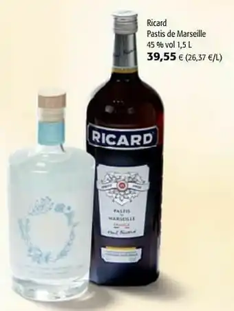 Colruyt Ricard pastis de marseille aanbieding