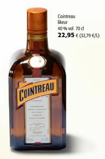 Colruyt Cointreau likeur aanbieding