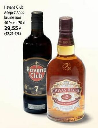 Colruyt Havana club añejo 7 años bruine rum aanbieding