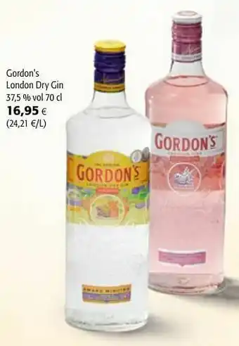 Colruyt Gordon`s london dry gin aanbieding